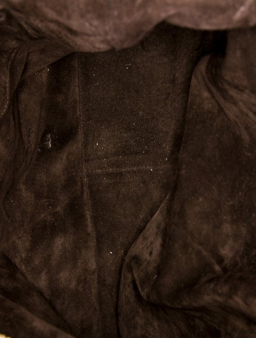 Yves Saint Laurent Rive Gauche Ostrich Top Handle Bag