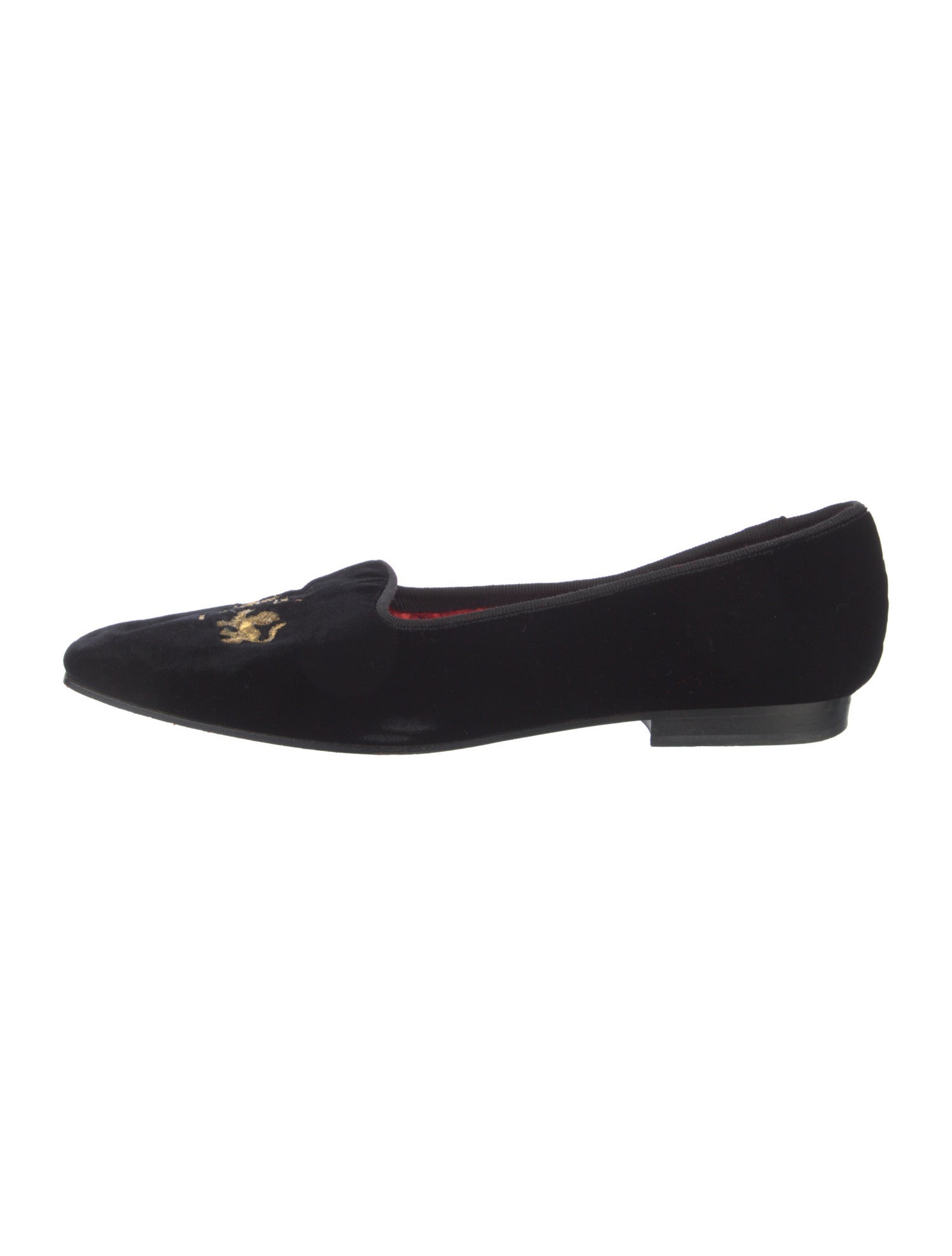 Yves Saint Laurent Vintage Velvet Loafers