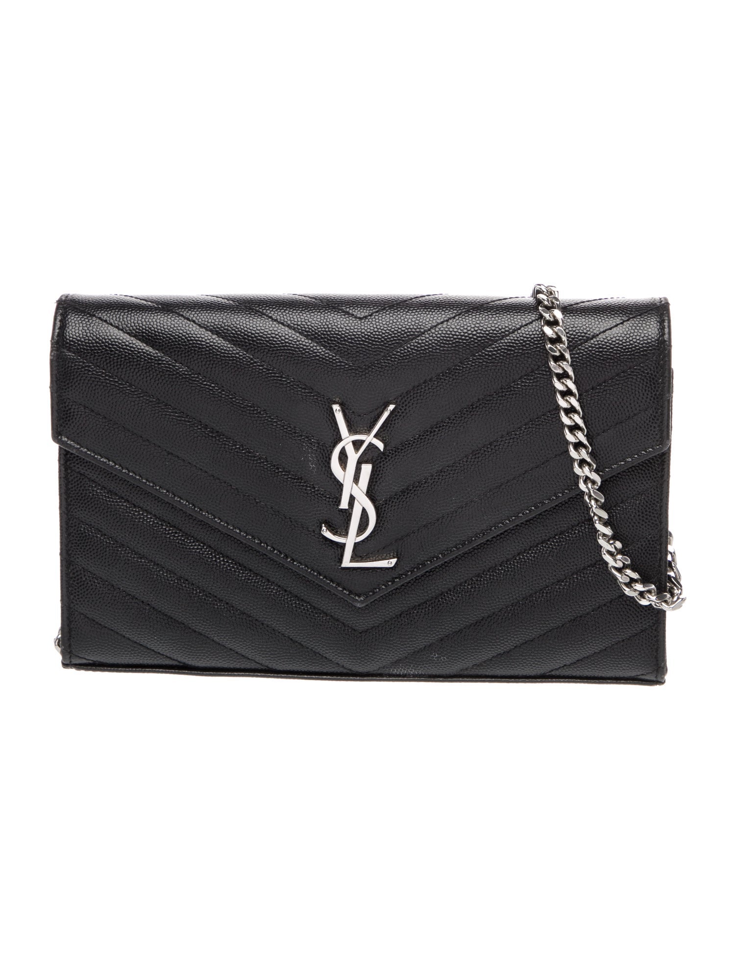Saint Laurent Leather Envelope