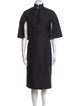 Yves Saint Laurent Wool Midi Length Dress