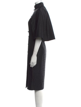 Yves Saint Laurent Wool Midi Length Dress