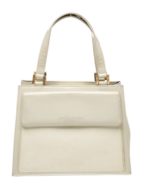 Yves Saint Laurent Leather Top Handle Bag
