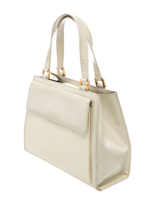 Yves Saint Laurent Leather Top Handle Bag