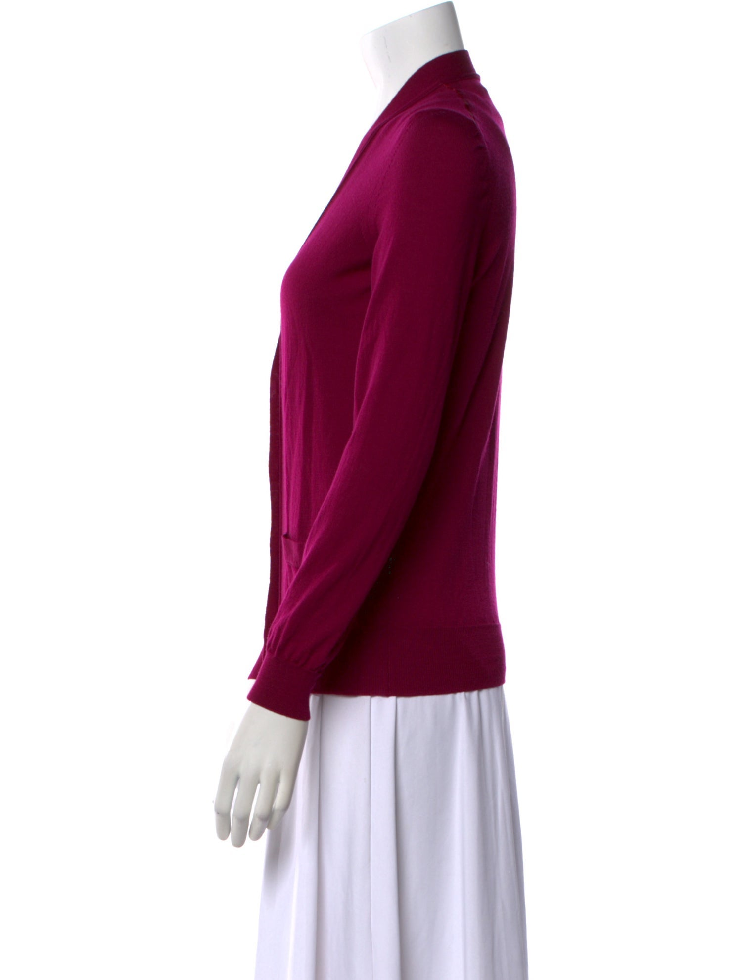 Yves Saint Laurent Wool V-Neck Sweater