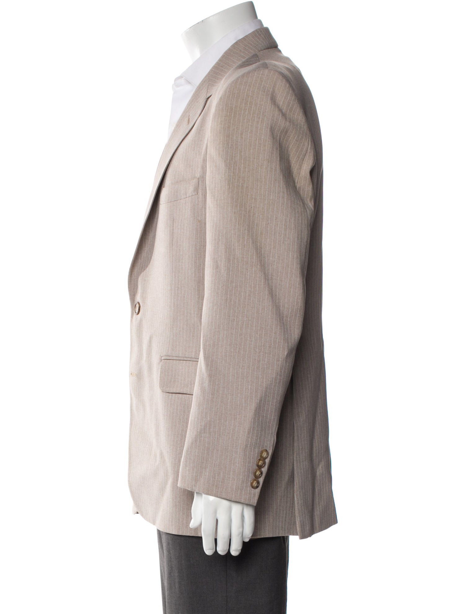 Yves Saint Laurent Striped Blazer