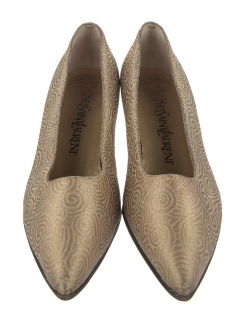 Yves Saint Laurent Printed Pumps