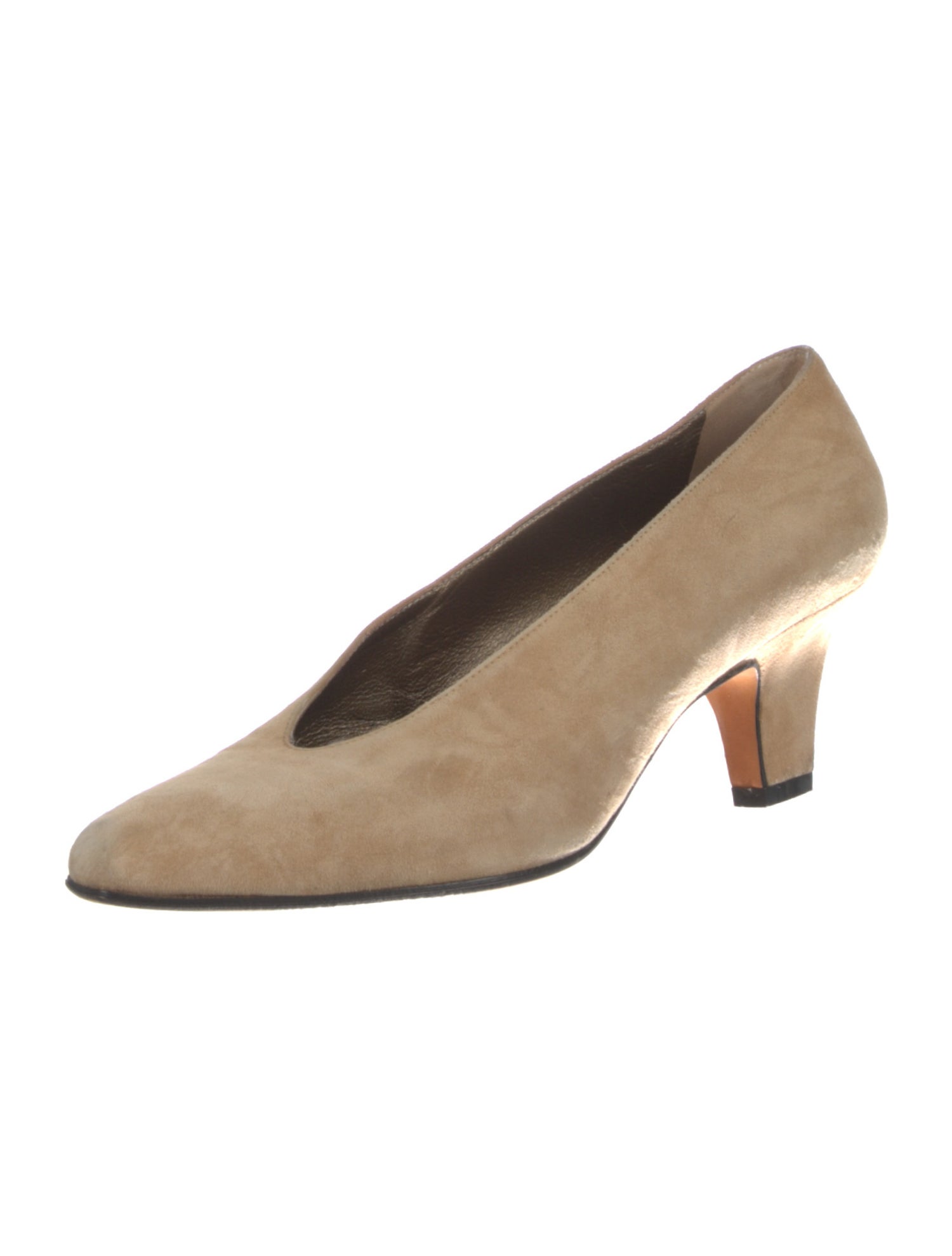 Yves Saint Laurent Vintage Suede Pumps