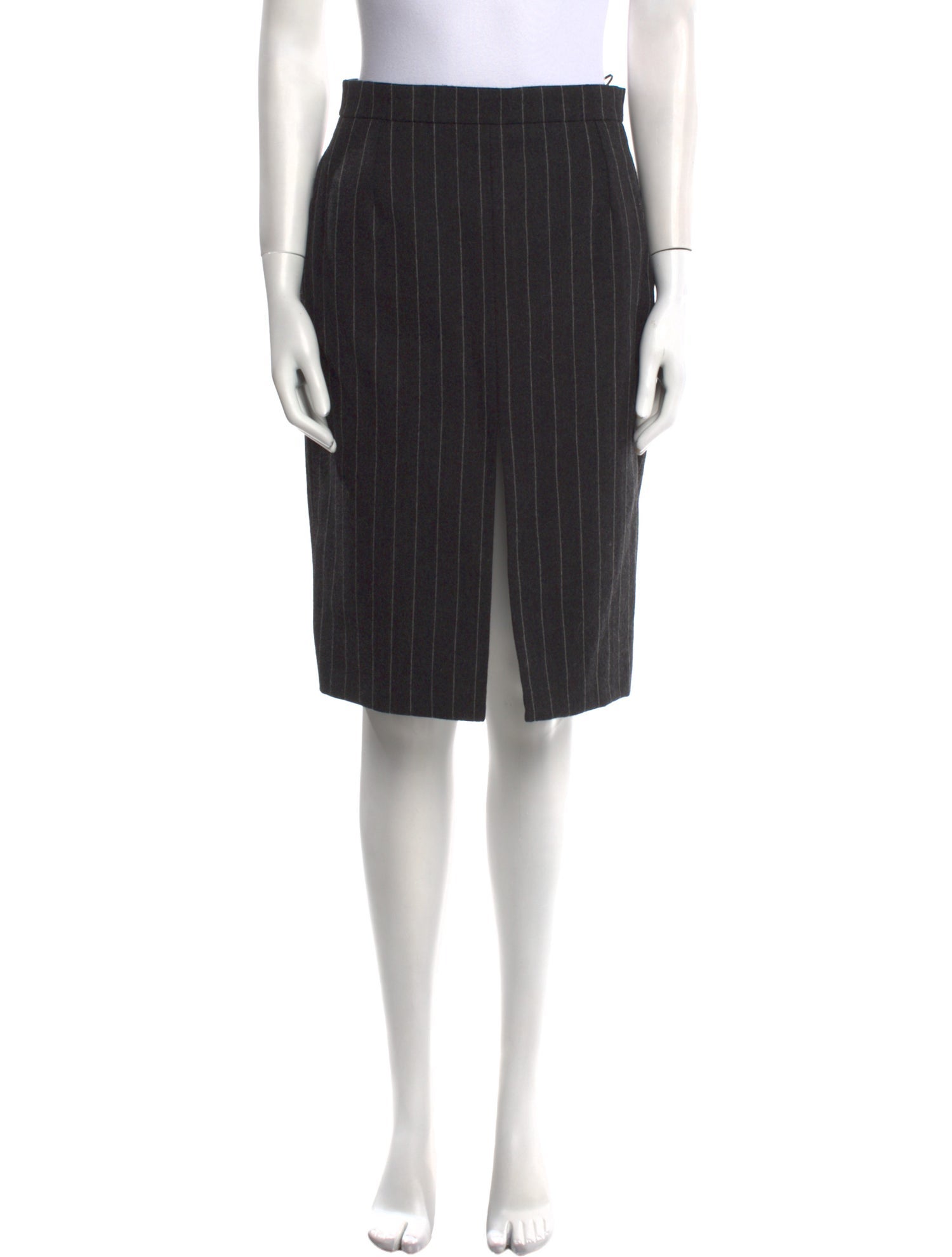Yves Saint Laurent Wool Knee-Length Skirt