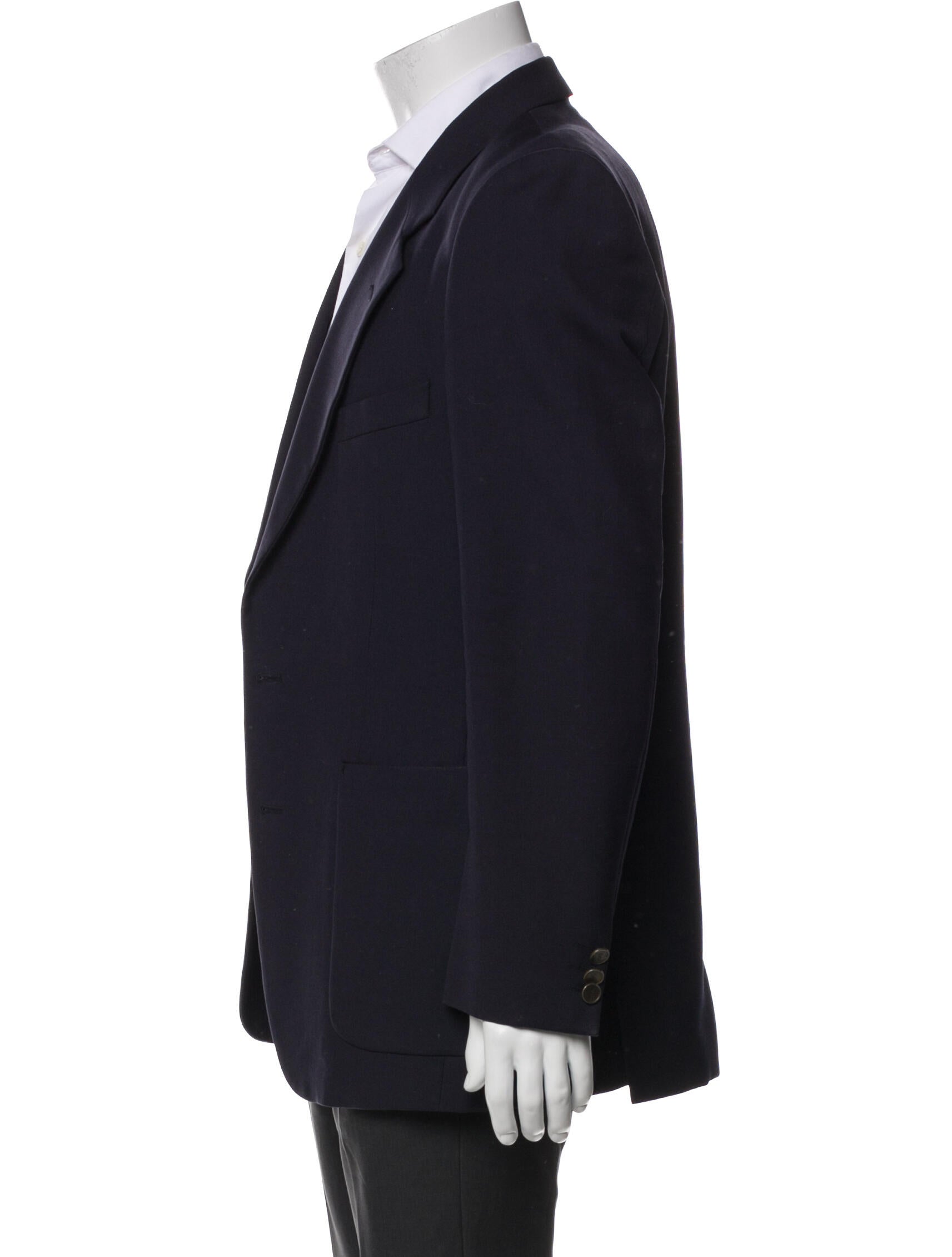 Yves Saint Laurent Virgin Wool Blazer
