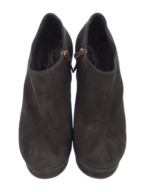 Yves Saint Laurent Rive Gauche Suede Pumps