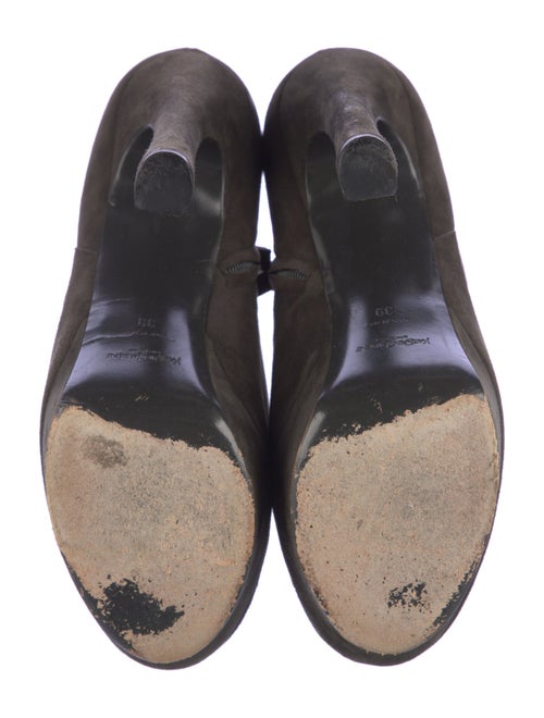 Yves Saint Laurent Rive Gauche Suede Pumps