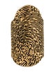 Yves Saint Laurent Embossed Fingerprint Ring