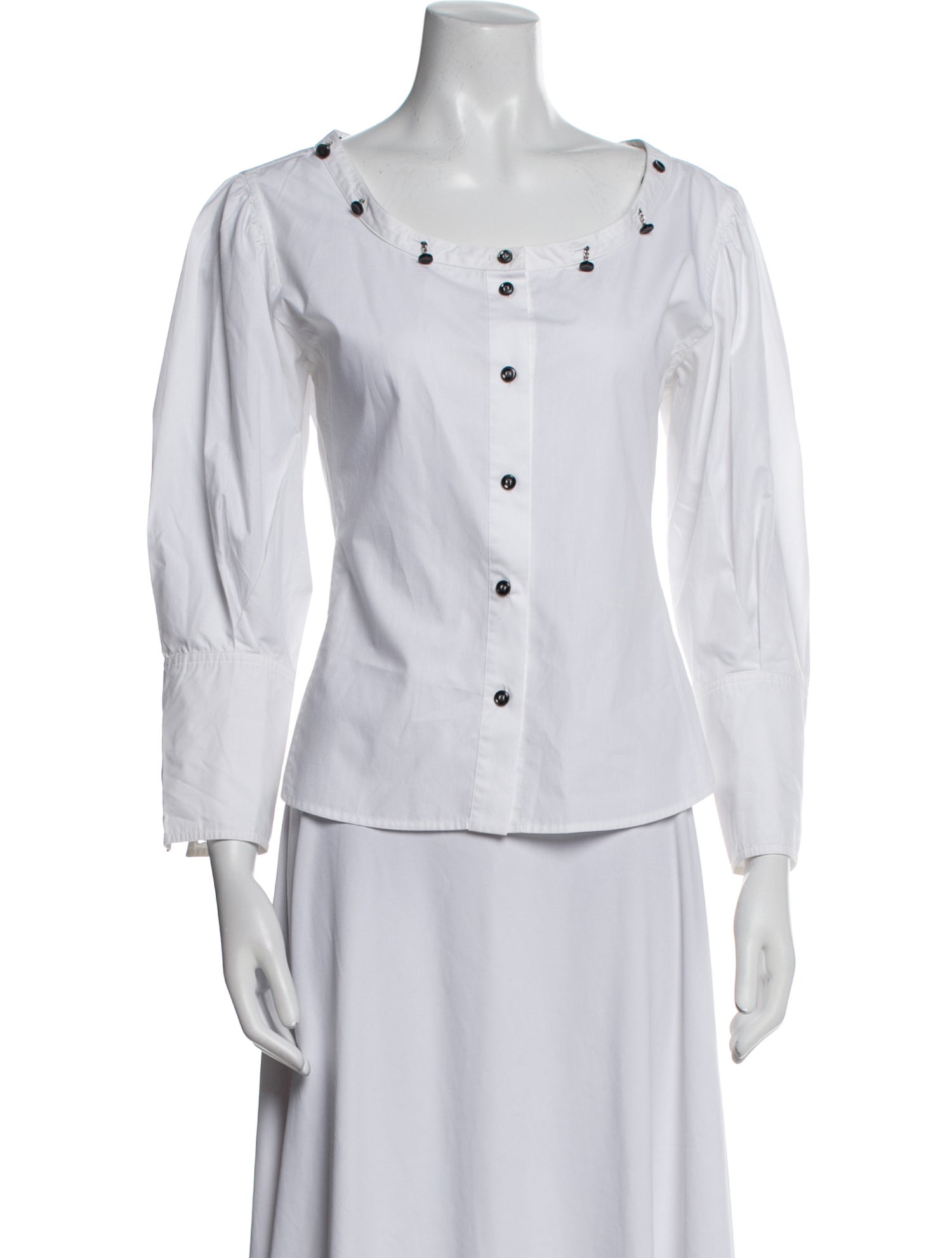 Yves Saint Laurent Rive Gauche Vintage 2004 Button-Up Top