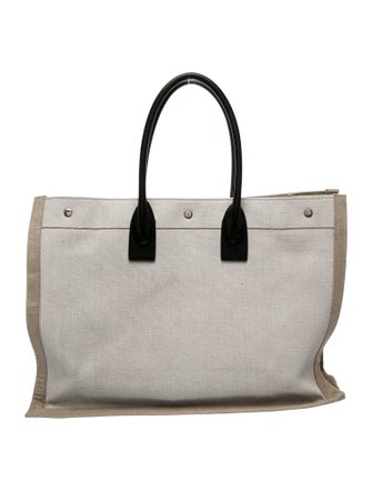 Saint Laurent Canvas Rive Gauche Large