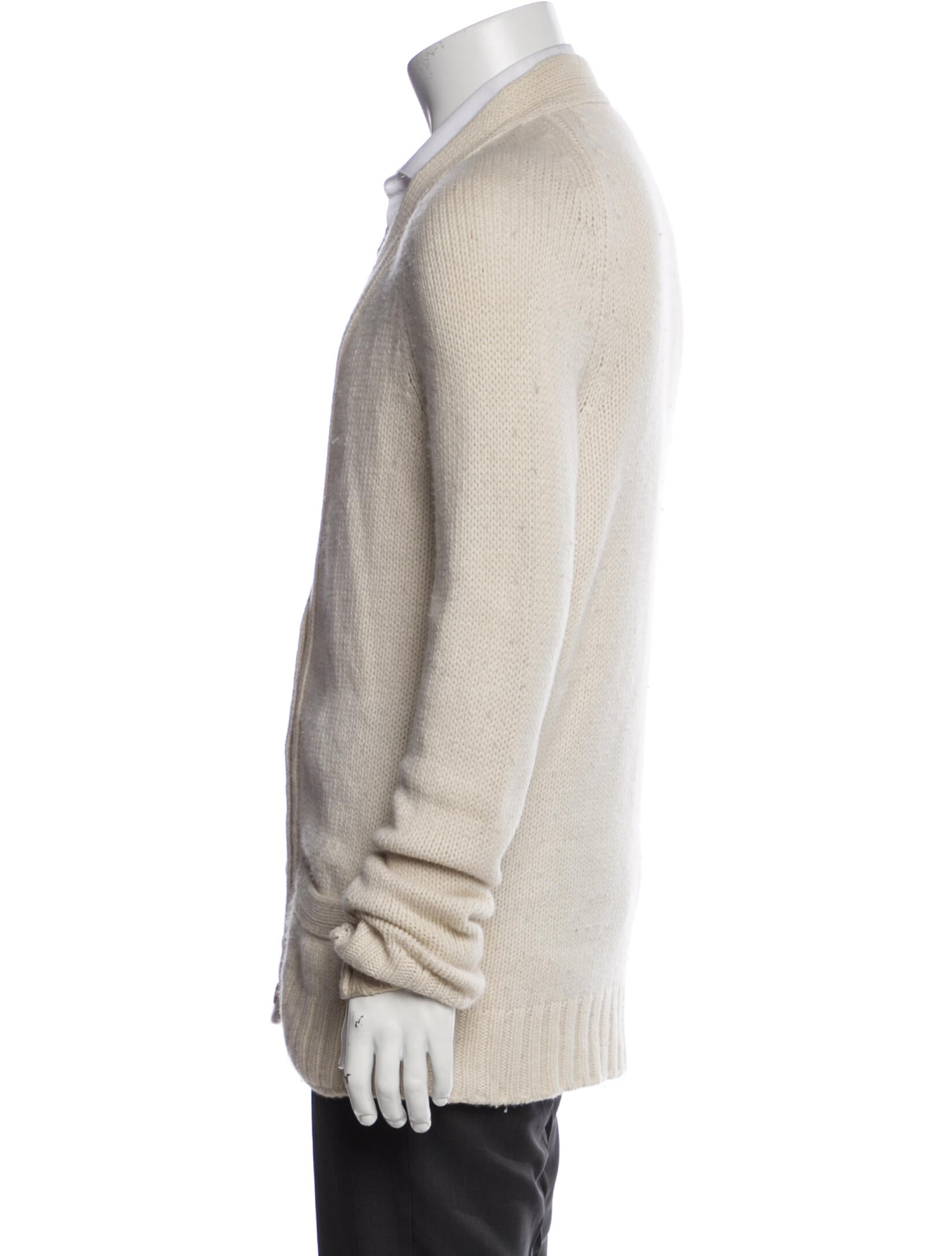 Yves Saint Laurent Cashmere V-Neck Cardigan