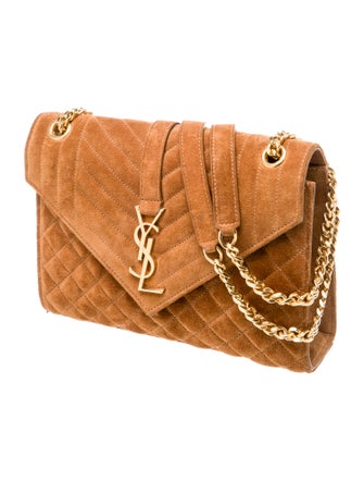 Yves Saint Laurent Suede Saint Laurent Envelope