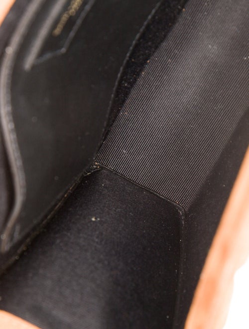 Yves Saint Laurent Suede Saint Laurent Envelope