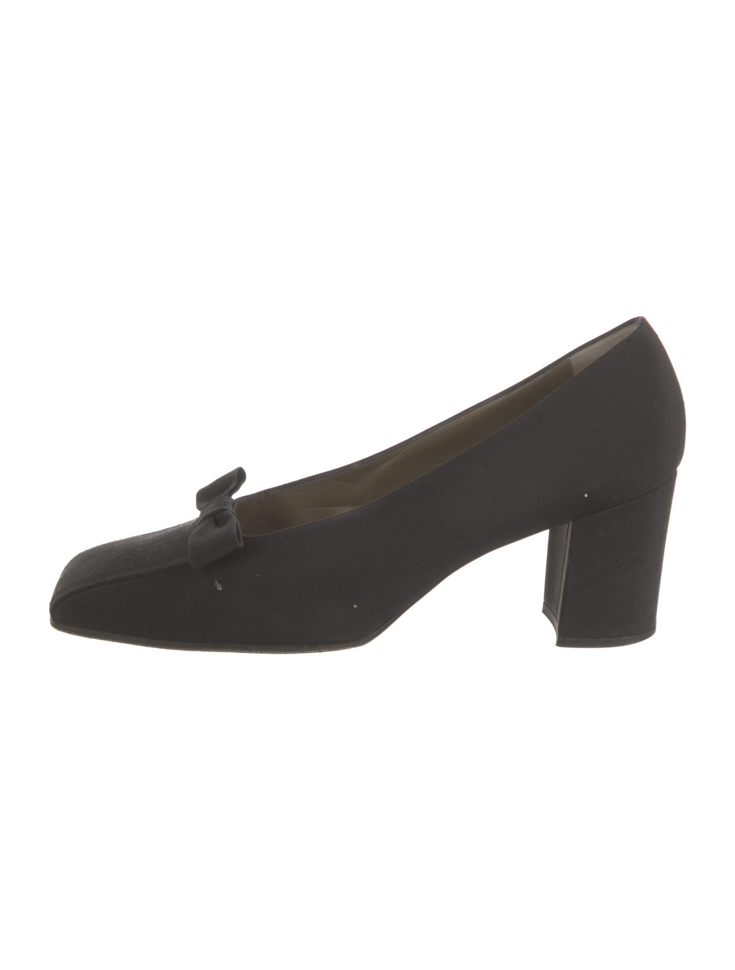 Yves Saint Laurent Vintage Satin Pumps