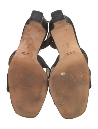 Yves Saint Laurent Satin Slingback Sandals