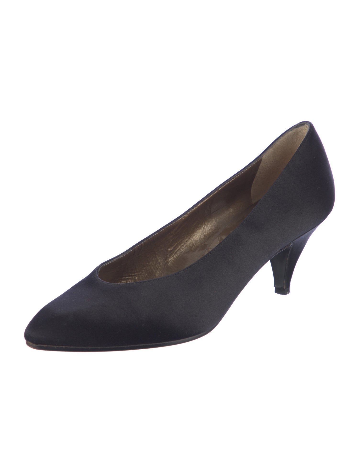 Yves Saint Laurent Satin Pumps