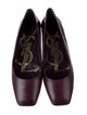 Yves Saint Laurent Leather Flats