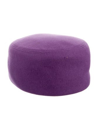 Yves Saint Laurent Vintage purple Beret