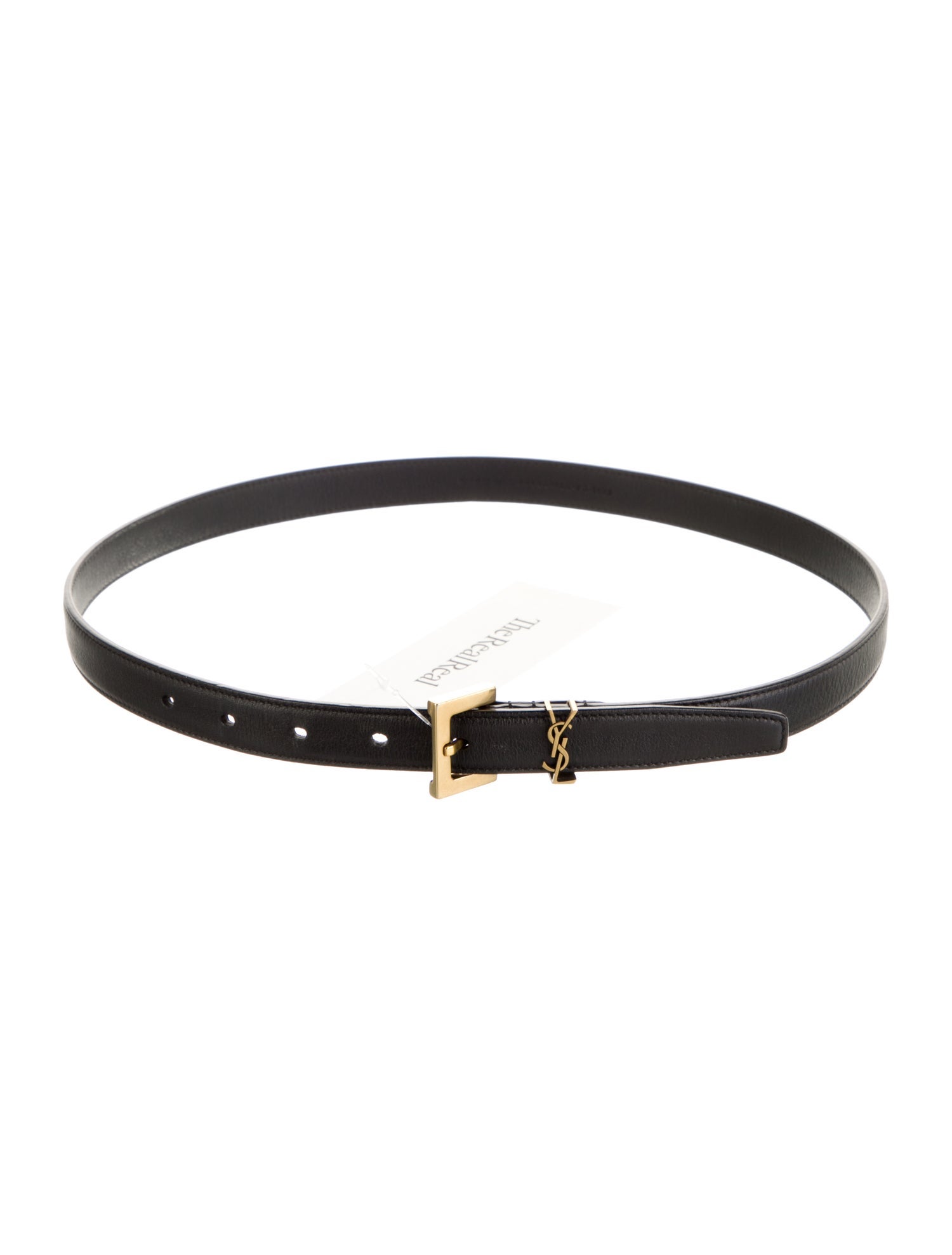 Yves Saint Laurent Skinny Leather Belt Kit
