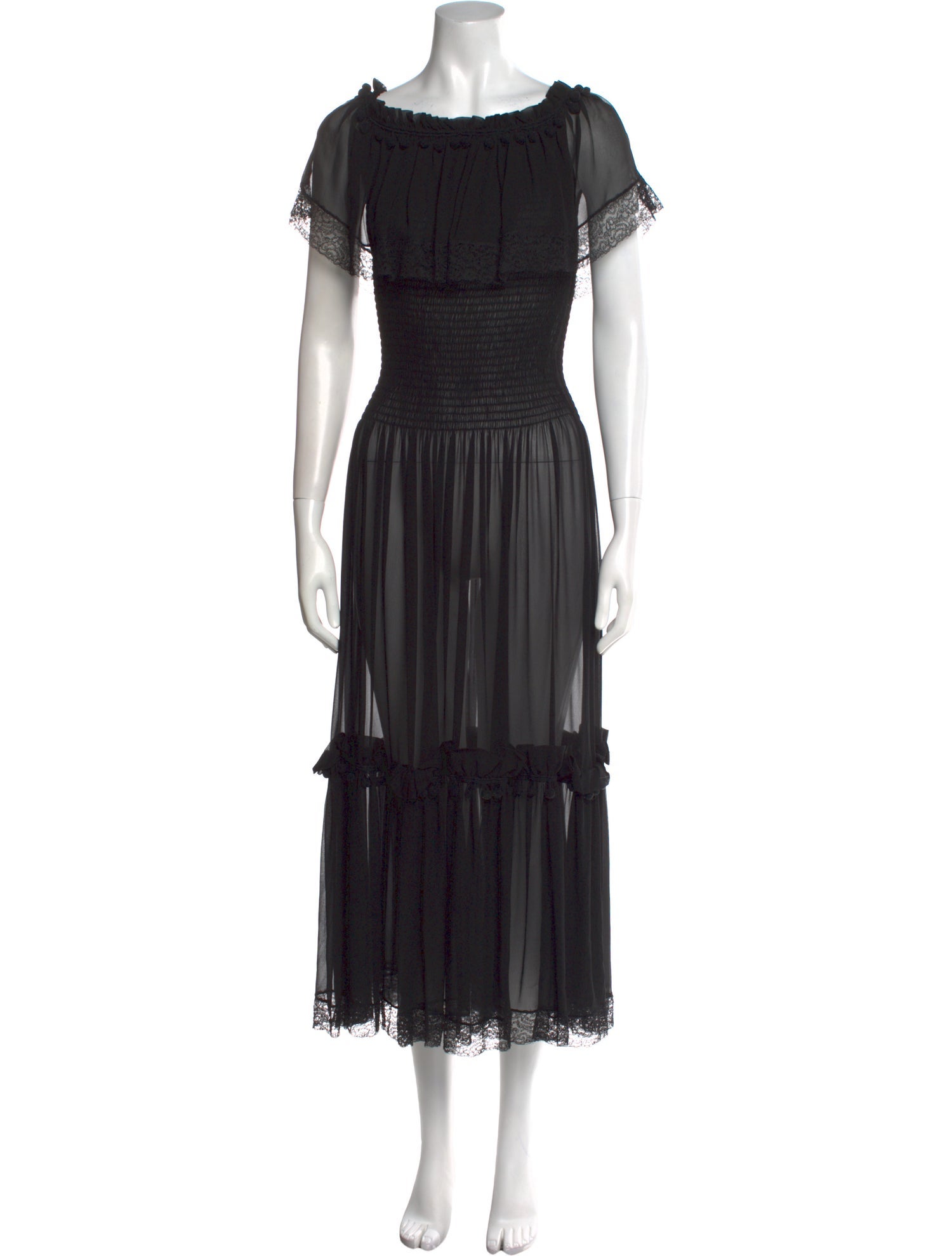 Yves Saint Laurent Rive Gauche Vintage Long Dress