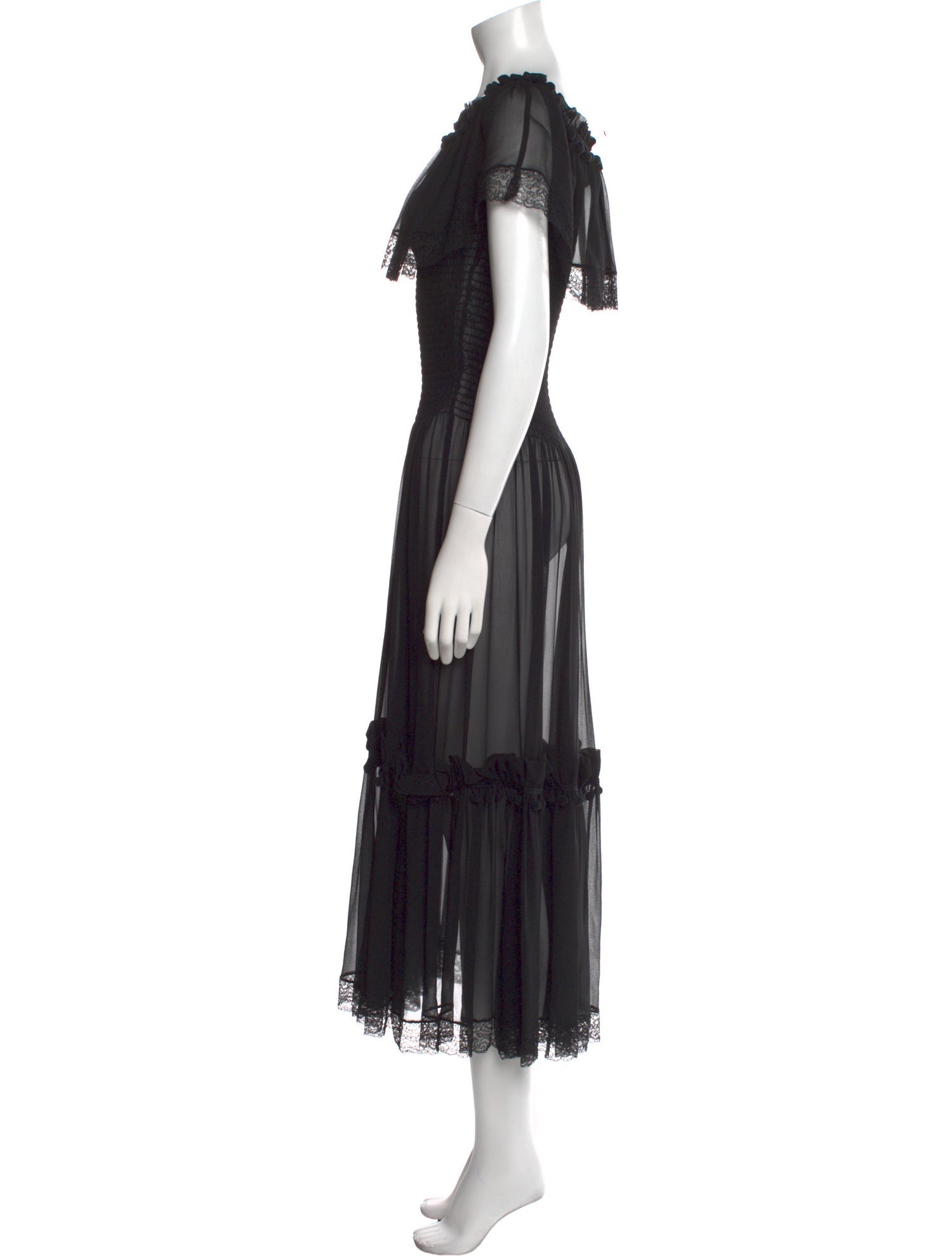 Yves Saint Laurent Rive Gauche Vintage Long Dress