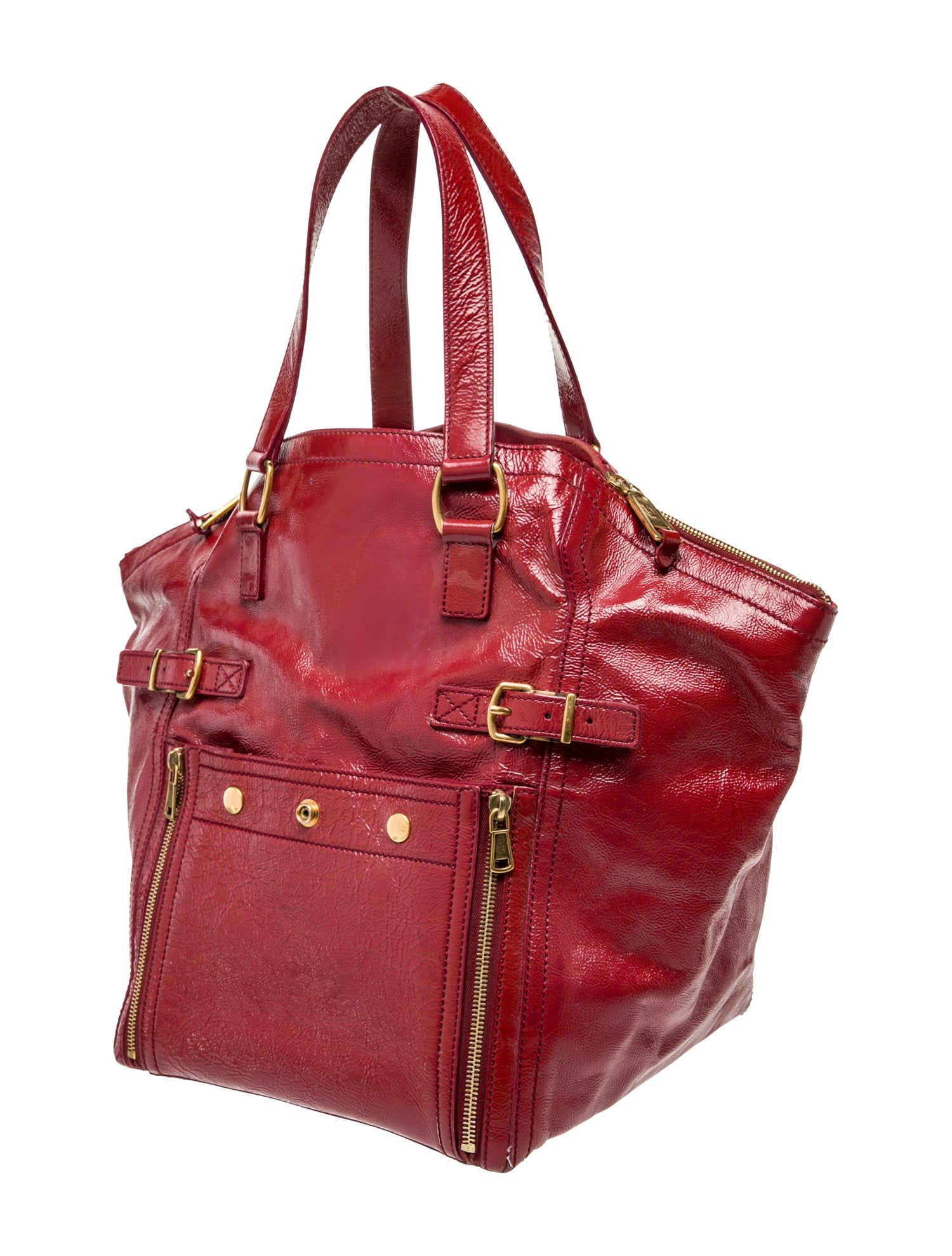 Yves Saint Laurent Patent Leather Tote