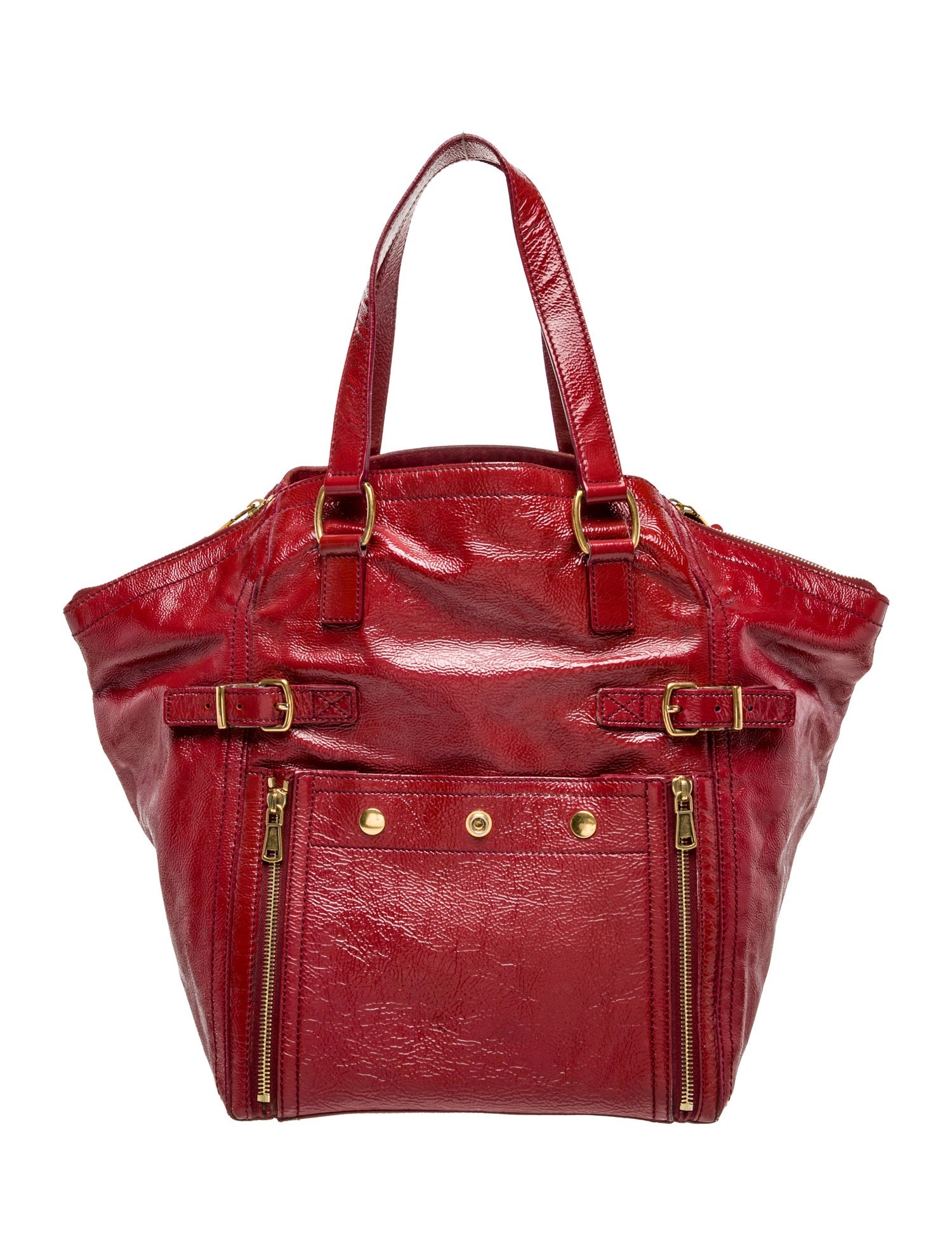 Yves Saint Laurent Patent Leather Tote