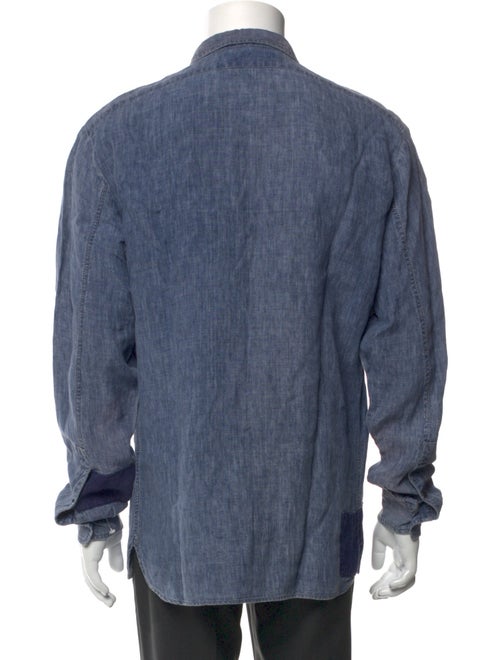Yves Saint Laurent Long Sleeve Denim Shirt