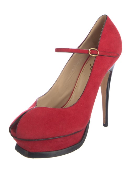 Yves Saint Laurent Suede Pumps