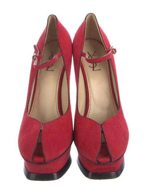 Yves Saint Laurent Suede Pumps