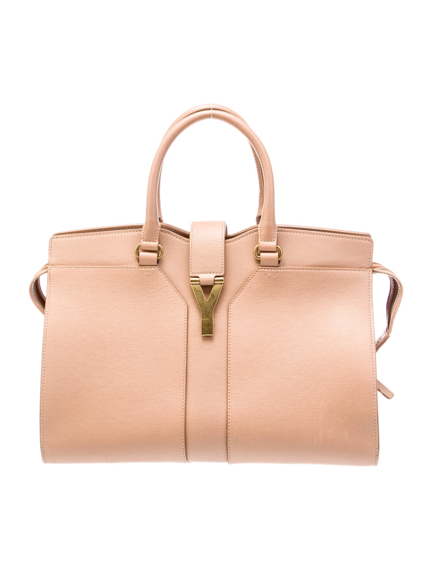 Yves Saint Laurent Leather Top Handle Bag