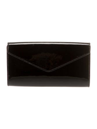 Yves Saint Laurent Rive Gauche Patent Leather Clutch