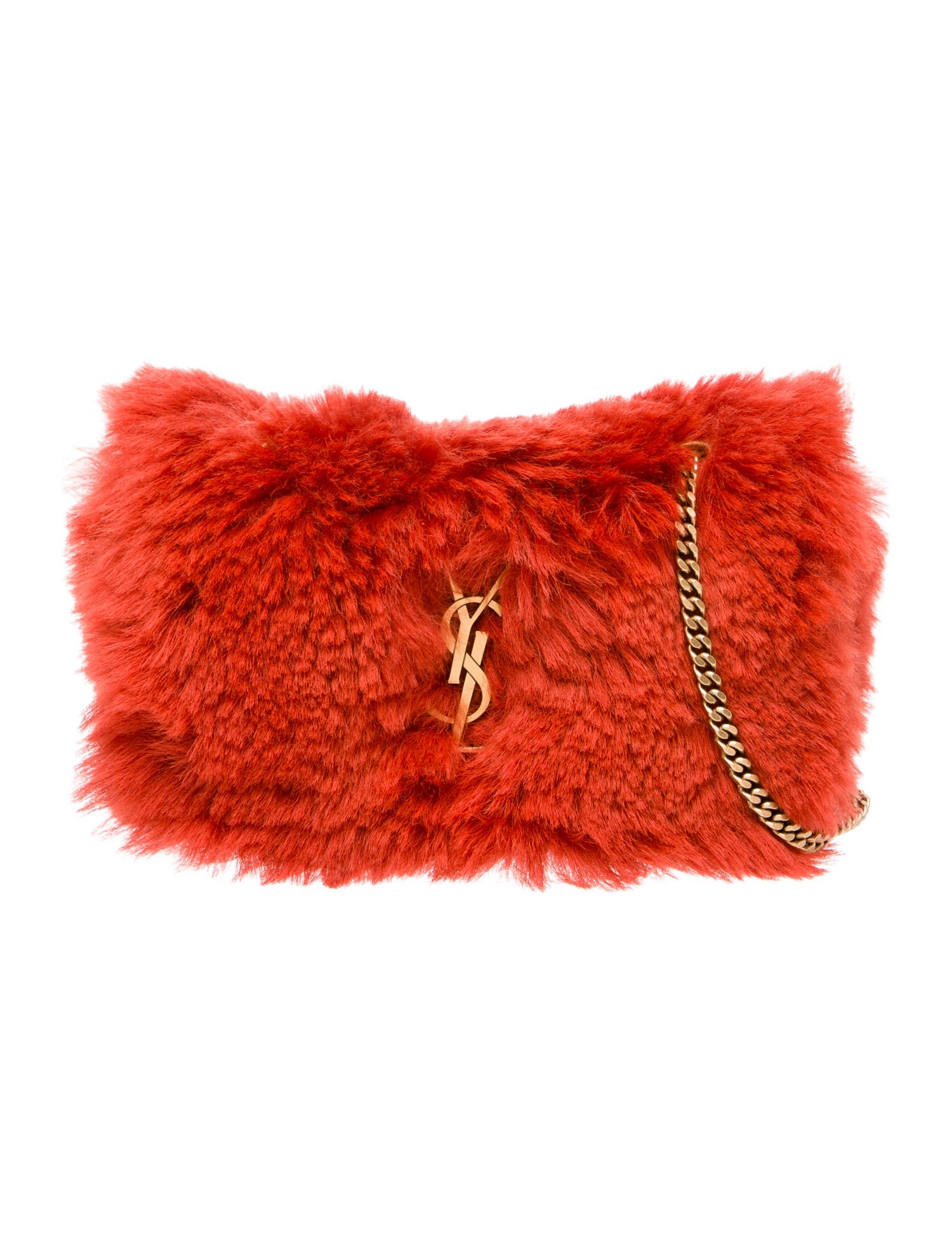 Saint Laurent Faux Fur Kate