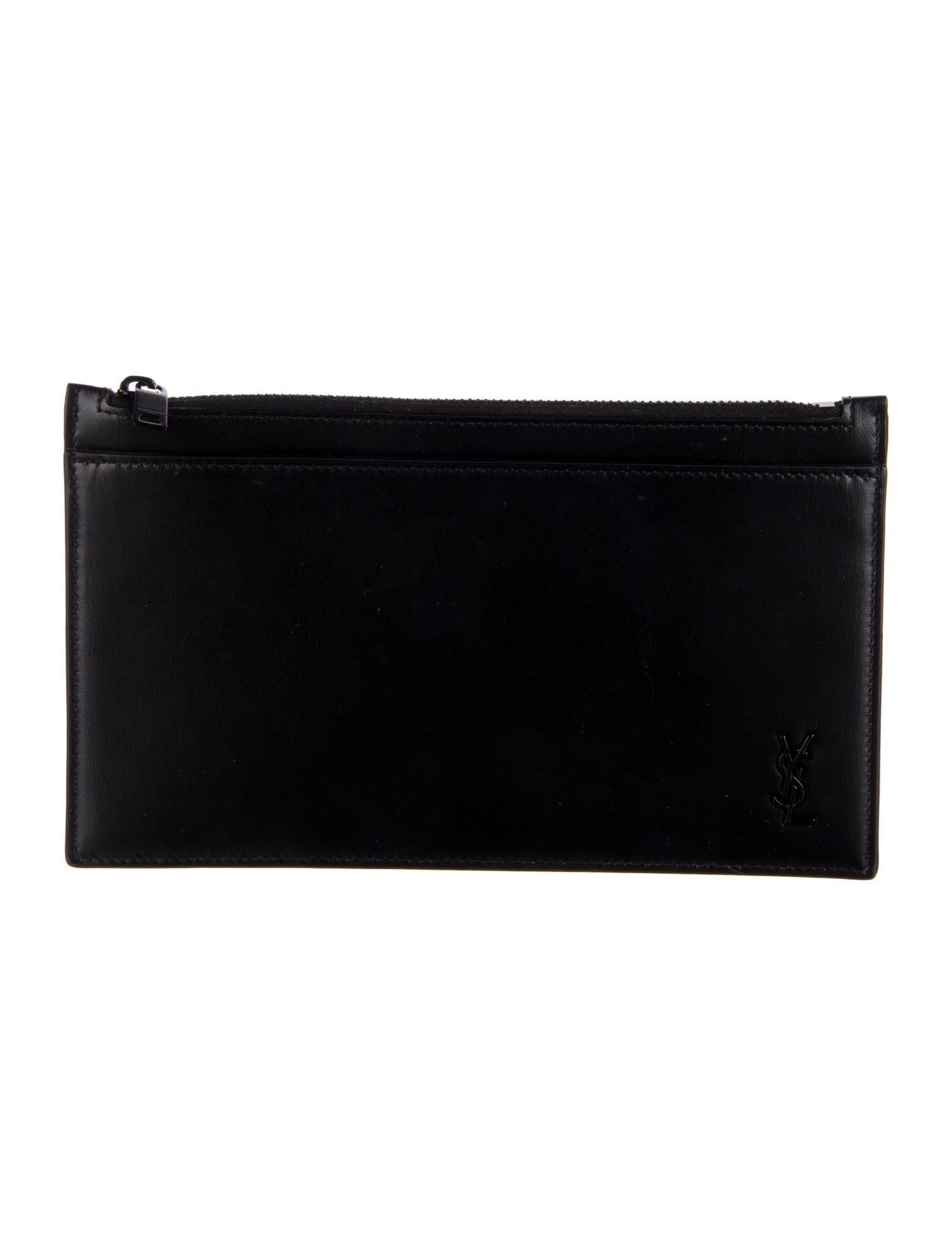 Yves Saint Laurent Leather Printed Wallet