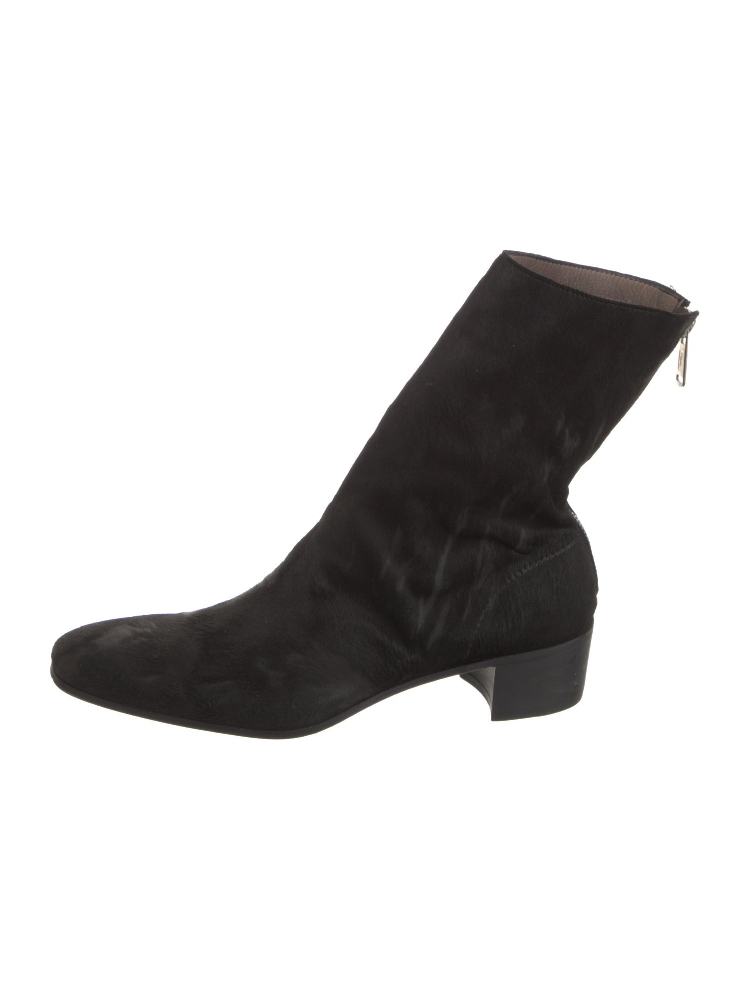 Rick Owens Spiral Zip Creeper Boots - Black Boots, Shoes