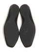 Yves Saint Laurent Leather Bow Accents Ballet Flats