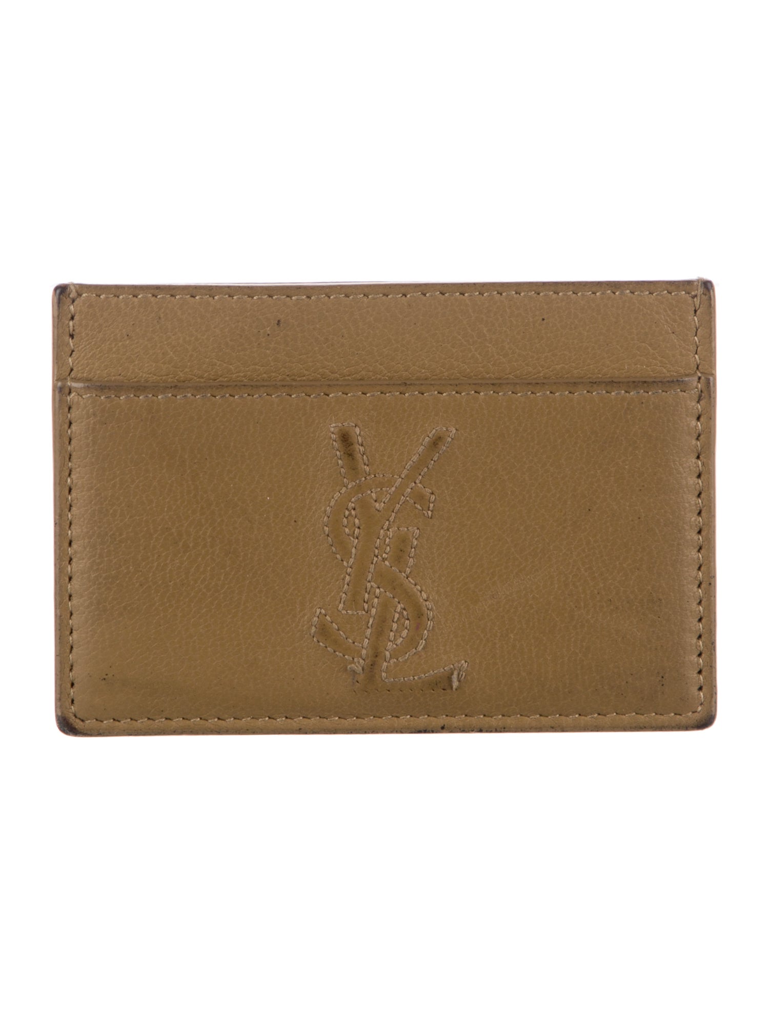 Yves Saint Laurent Leather Card Holder