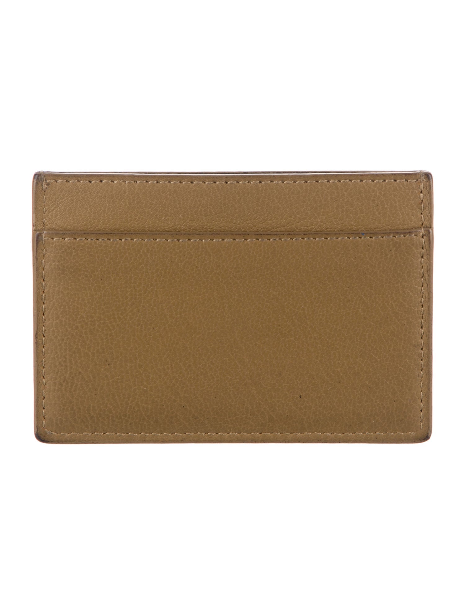 Yves Saint Laurent Leather Card Holder