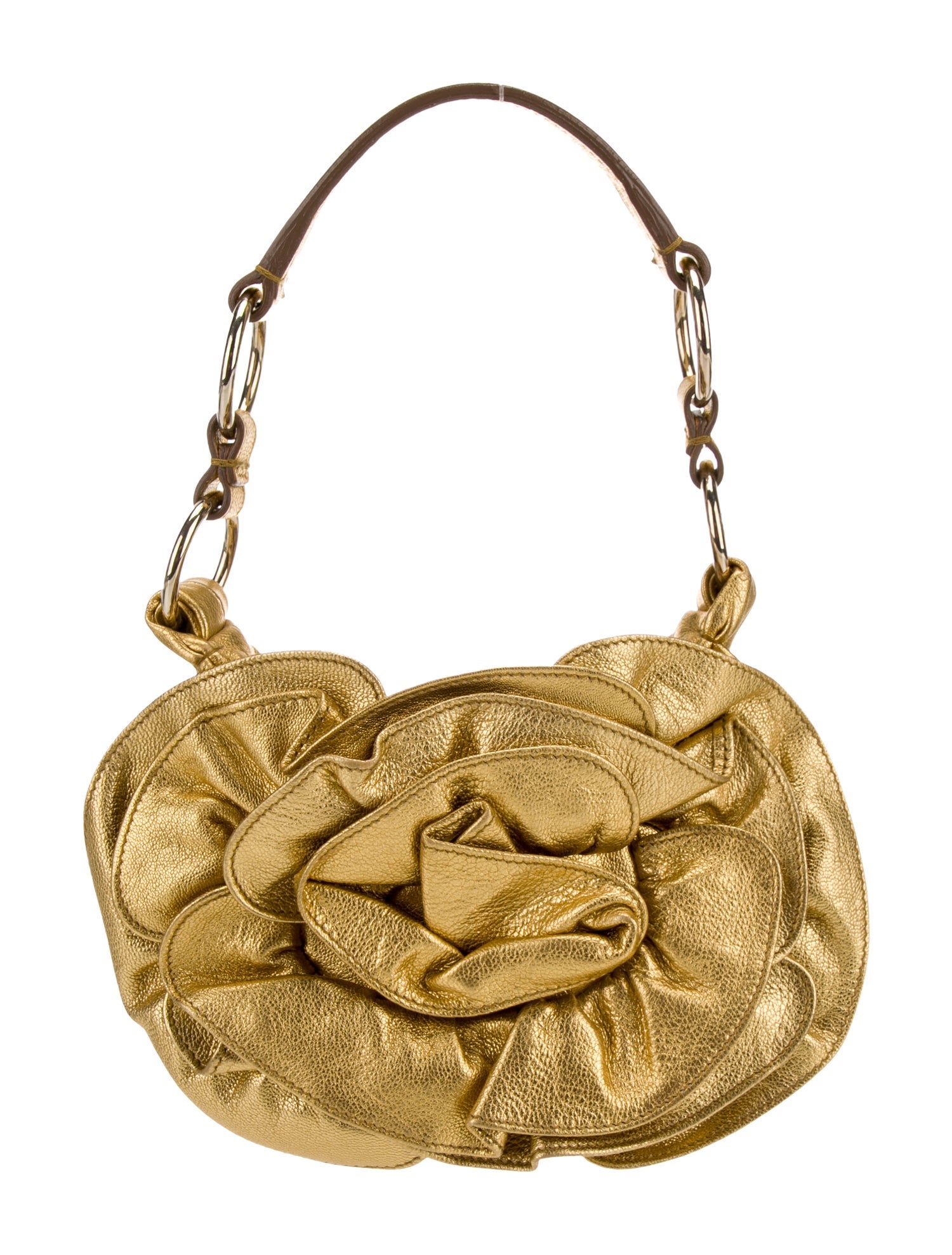 Yves Saint Laurent Leather Top Handle Bag