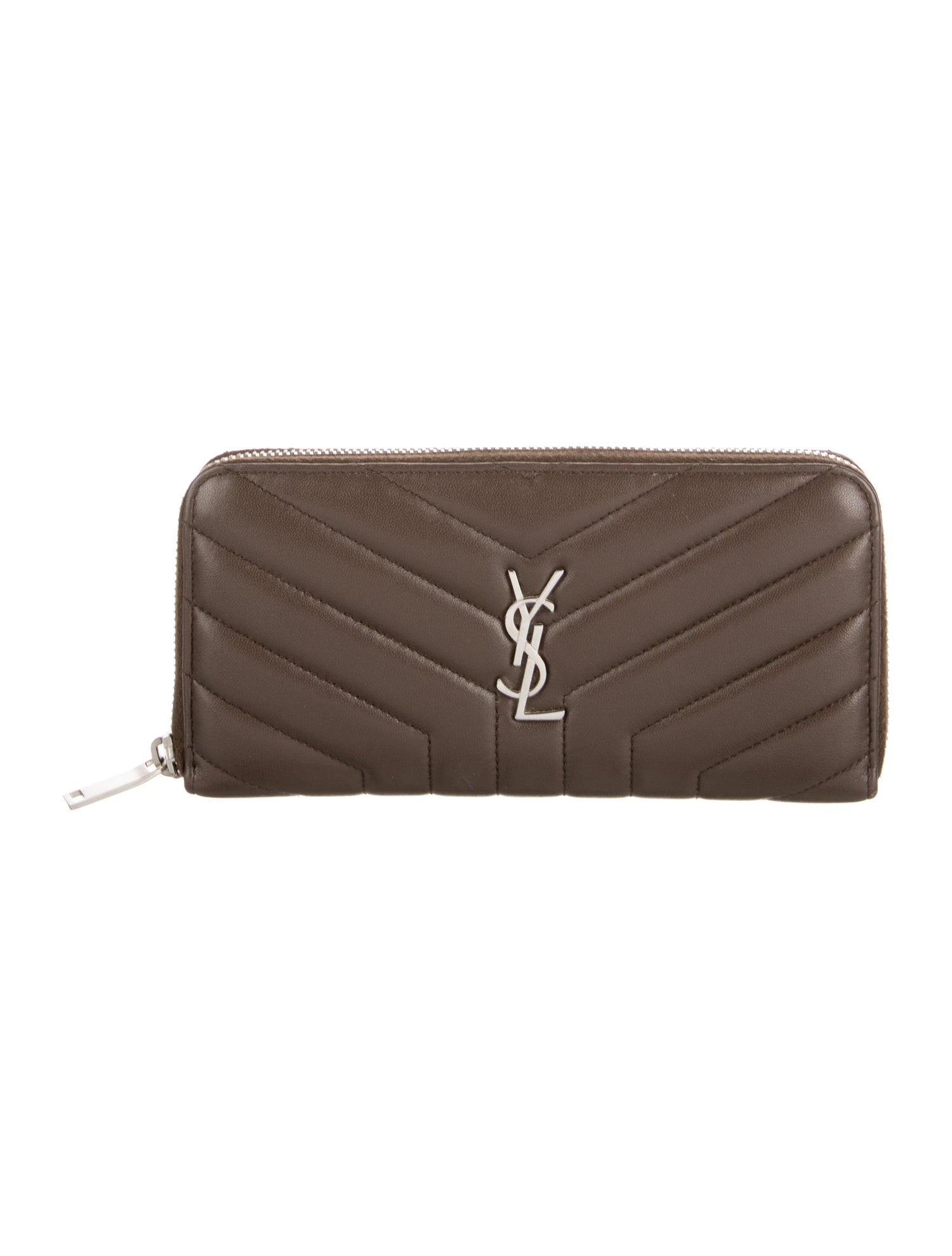 Yves Saint Laurent Leather Continental Wallet