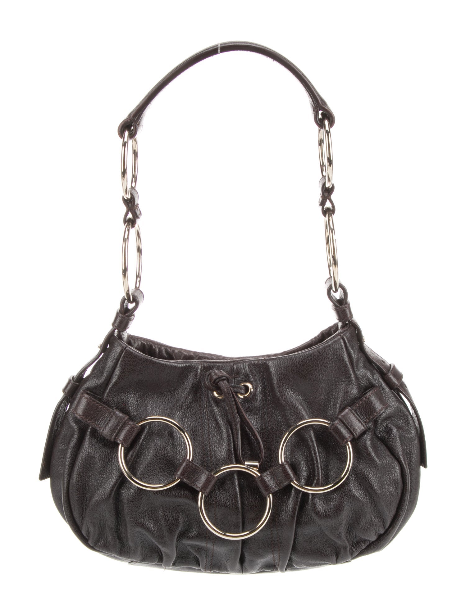 Yves Saint Laurent Rive Gauche Leather Shoulder Bag