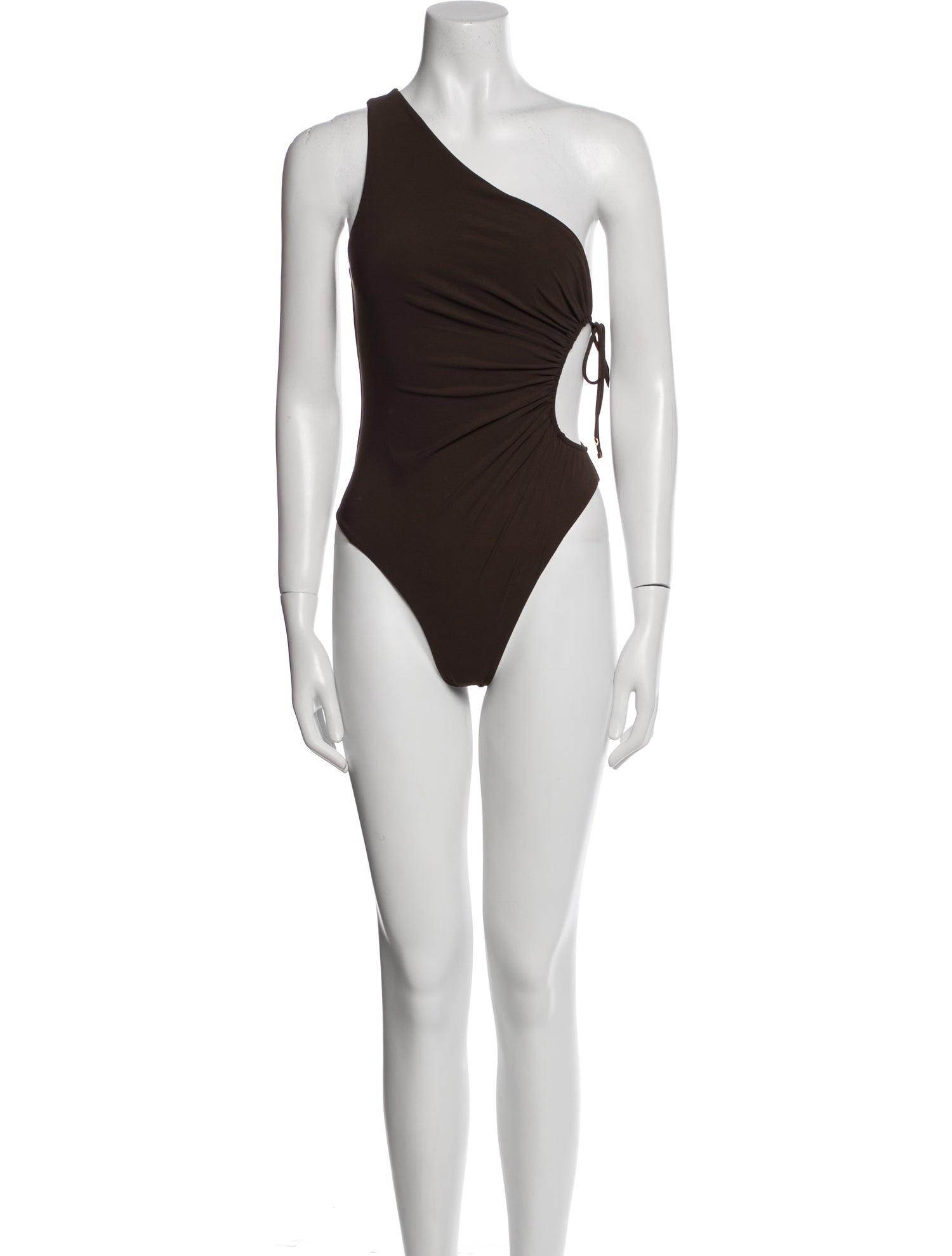 Saint Laurent 2024 Cutout Accent One-Piece w/ Tags