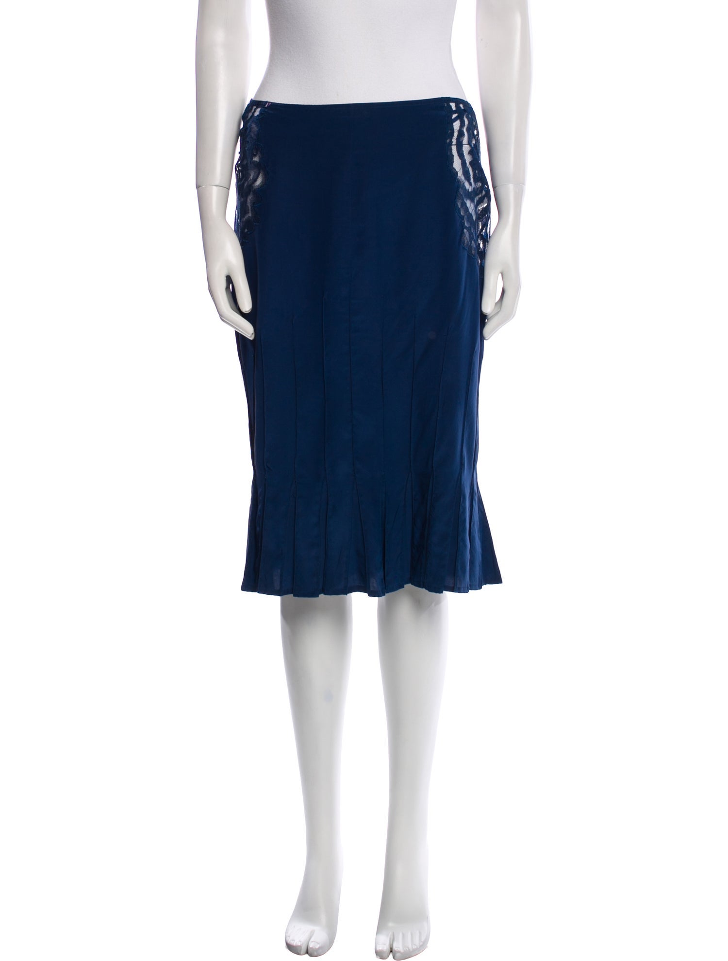 Yves Saint Laurent Rive Gauche Vintage Knee-Length Skirt