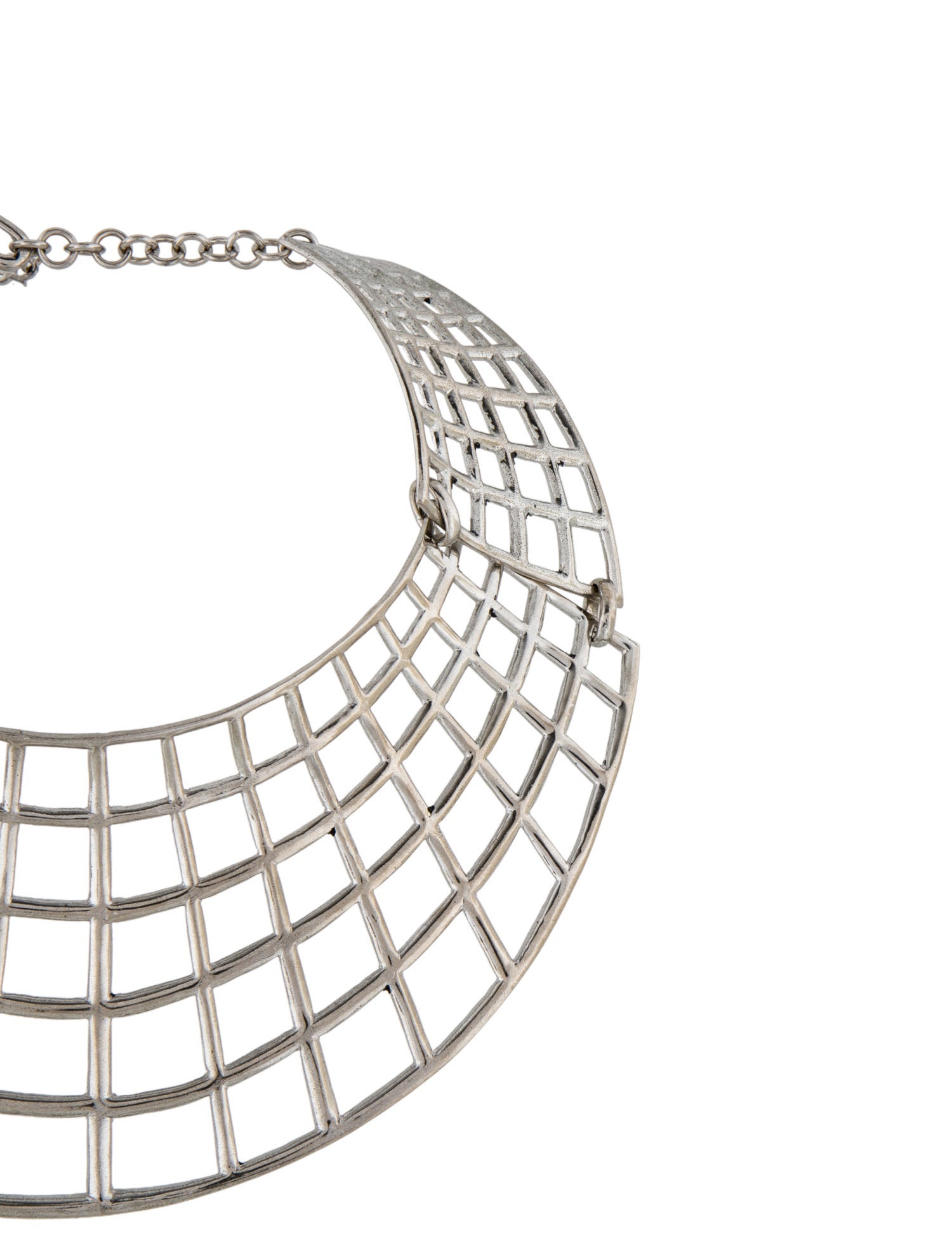 Yves Saint Laurent Cage Collar Necklace