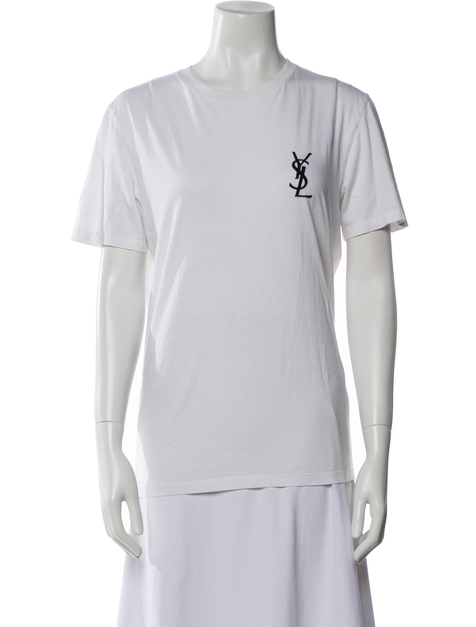Yves Saint Laurent Crew Neck Short Sleeve T-Shirt