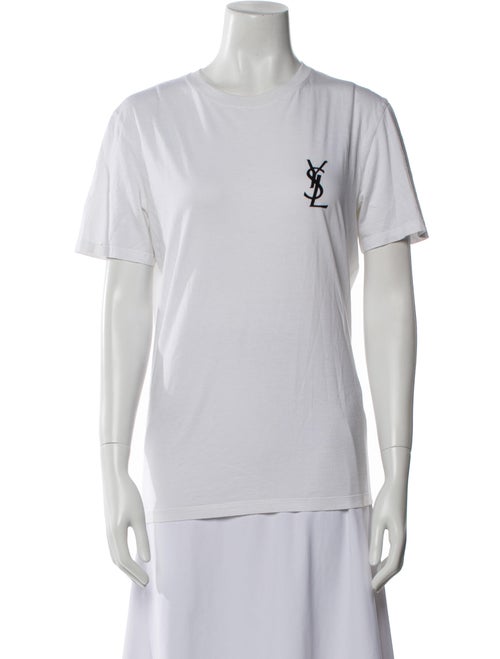 Yves Saint Laurent Crew Neck Short Sleeve T-Shirt